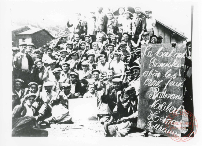 Manifestation à Hayange en 1936