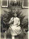 [Photographie de Madeleine Hourte en 1914]