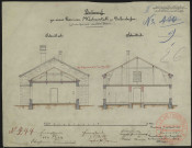 ENTWURF ZU EINER GARNISON WASCHANSTALT ZU DIEDENHOFEN (FÜR EINE GARNISON VON 2000 MANN).