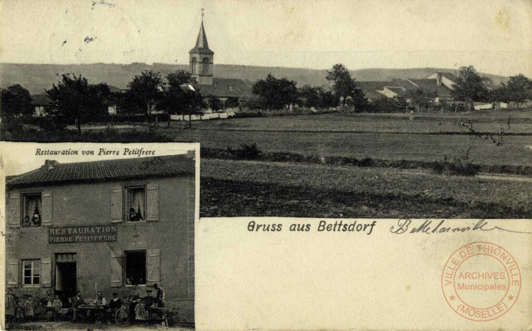 Gruss aus Bettsdorf - Restauration von Pierre Petitfrere