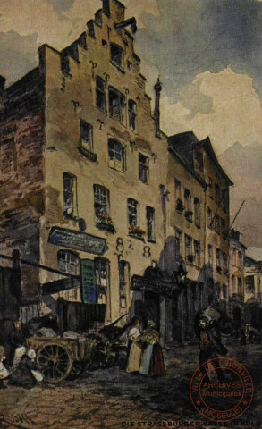 Die Strassburger Gasse in Köln