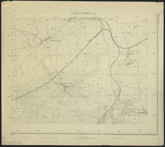 PLANS DIRECTEURS : AUDUN-LE-ROMAN 6 a-b