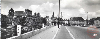 Thionville (Moselle) - Le Pont sur la Moselle