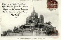 Côte d'Emeraude. Mont-St-Michel.-Côté Est.