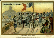 Campagne du Soudan (1894). Le lieutenant-colonel Bonnier entre à Tombouctou.