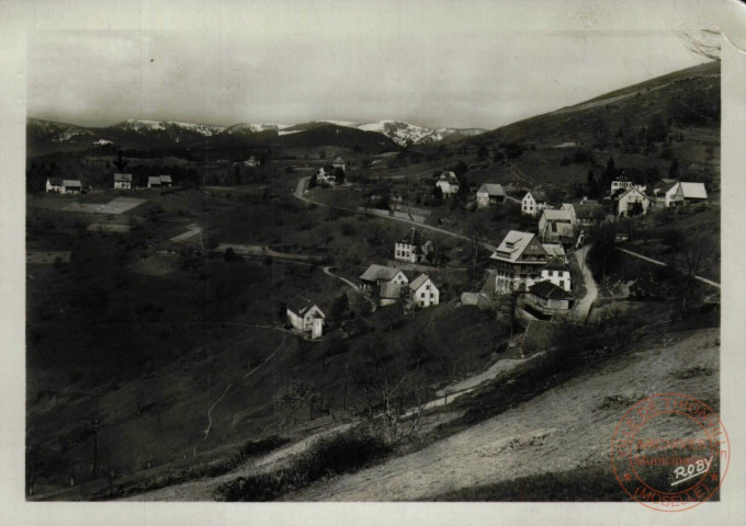 La Vallée de Munster : Le Hohrodberg alt. 800 m.