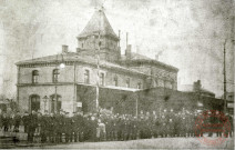 [Photographie du la gare de Thionville vers 1900]