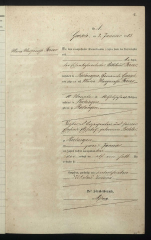 Registre d'état civil (décès 1903-1912)