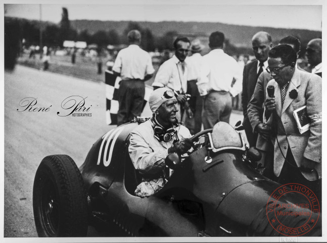 1949 - 3e Prix de Léman Lausanne - Formule 1 - Giuseppe Farina vainqueur sur Maserati 4CLT/48