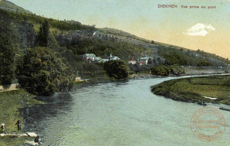 Diekirch.Vue prise du Pont.