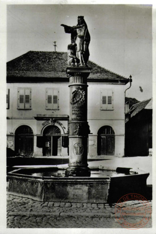 Andlau (Bas-Rhin) : Fontaine Ste-Richarde