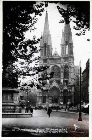 MARSEILLE - L'Eglise St Vincent de Paul