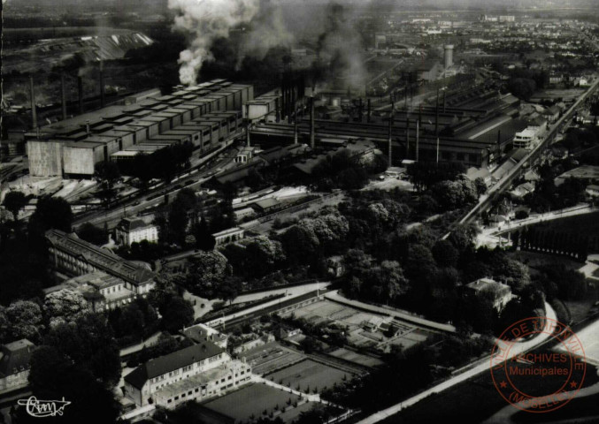 Hayange et Sérémange (Moselle) - Usines Sollac et Fenderie