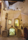 Intérieur du musée de la Tour aux Puces, ancien donjon des Comtes de Luxembourg édifié au XIe siècle