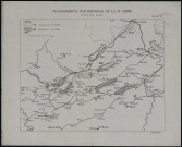 STATIONNEMENT HYPOTHETIQUES DE LA IIe. ARMEE le 10 et le 11 au soir. Carte N°24