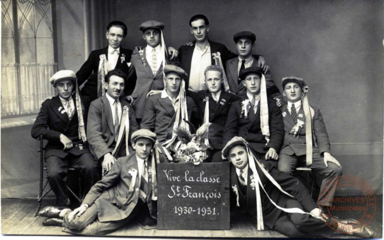 Thionville - Vive la classe St François 1930-1931