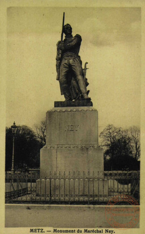 Metz : monument du maréchal Ney