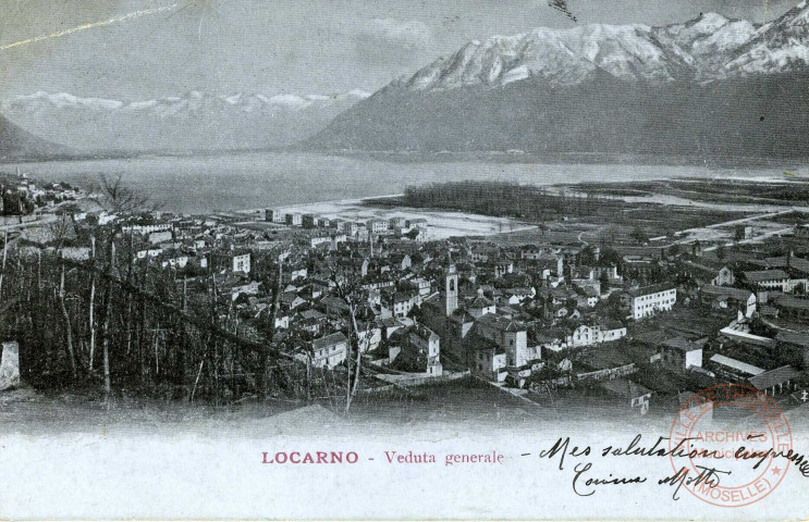 LOCARNO- Veduta generale.