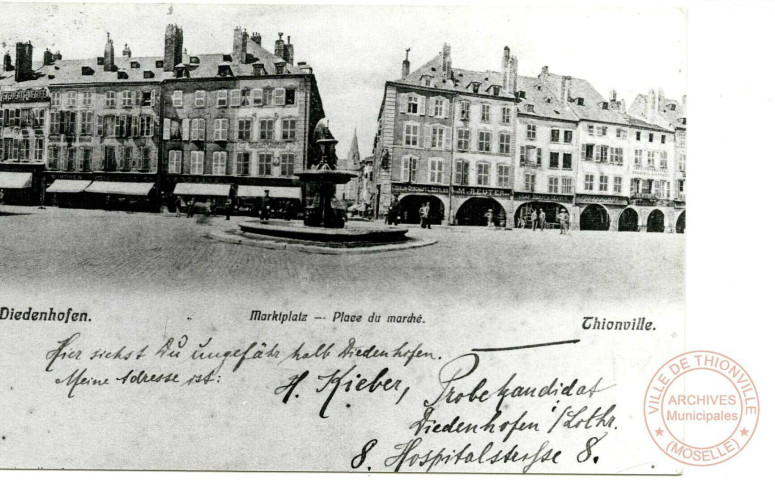 Diedenhofen - Marktplatz / Thionville - Place du Marché