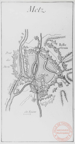 Recueil des fortifications, forts, ports de mer de France par Le Rouge - Bitche, Metz et Thionville