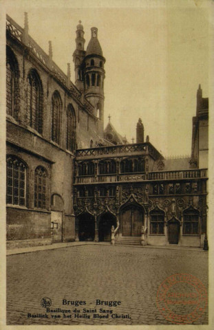 Bruges. Basilique du Saint Sang.