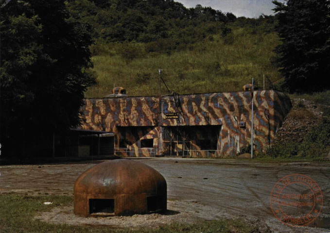 Veckring (France) - Ligne Maginot - Ouvrage du 'Hackenberg' - Entrée des munitions