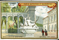 Paris: école des beaux-arts, ruine & jardins des Beaux-Arts - Bâtiment des Loges ; Diane d'ANET