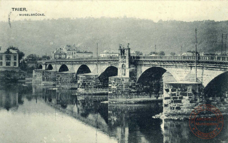 Trier,Moselbrücke.