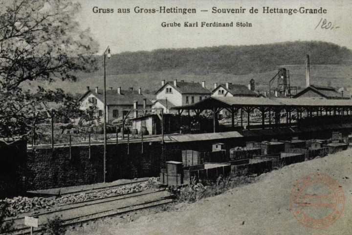 Gruss aux Gross-Hettingen = Souvenir de Hettange-Grande