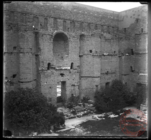 Orange en mai 1903 - Le Théâtre Antique