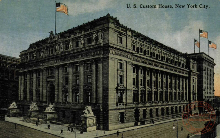 U.S.Custom House, New York City.