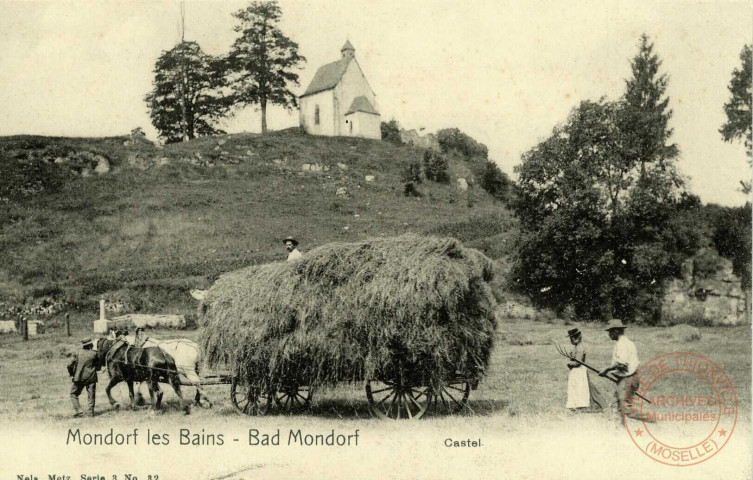 Mondorf les Bains - Bad Mondorf. Castel.