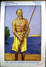 Série 1 n°6 - Indochine: Un type de pêcheur du Grand Lac.