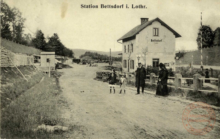 Station Bettsdorf i. Lothr.