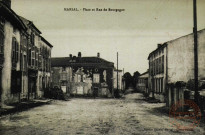 Marsal : Place et Rue de Bourgogne