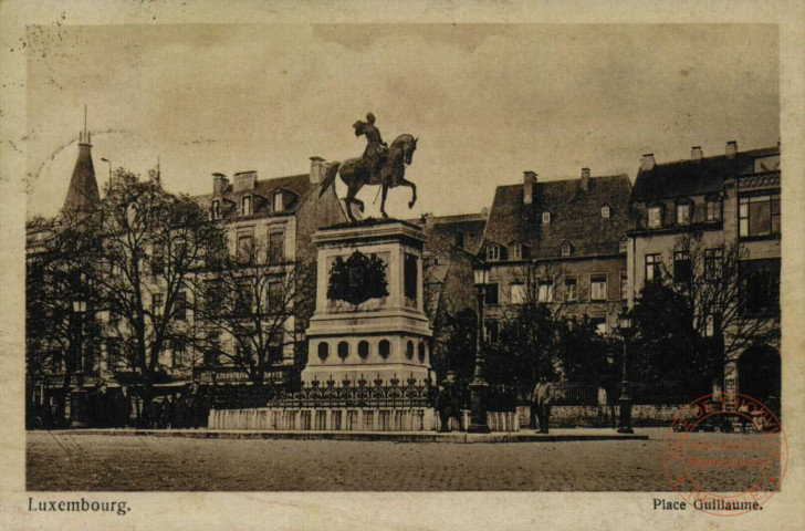 Luxembourg. Place Guillaume.