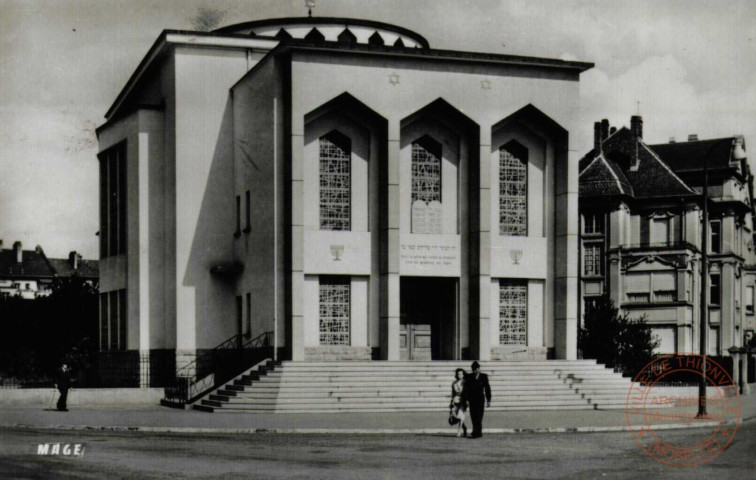 Thionville (Moselle) - La Synagogue - R. Martinez - Architecte D.P.L.G.