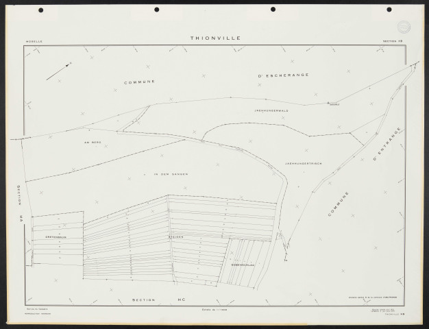 Oeutrange: section HB