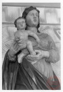 Statue d'une Vierge à l'enfant, presbytère de Cattenom, rue des Châteaux