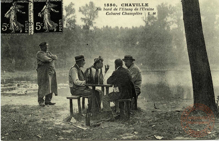 CHAVILLE - Au bord de l'Etang de l'Ursine Cabaret Champêtre