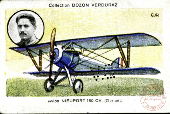 Avion Nieuport 180 CV. (Dorme).