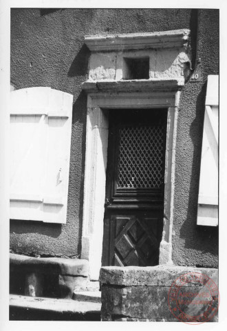40 rue du Fort à Rodemack. 1555 et 1752