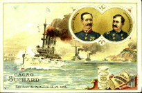 Général Manuel Macias et Commodore Winfield Scott Schley, San Juan de Porto Rico, Guerre hispano-américaine, 13 juillet 1898