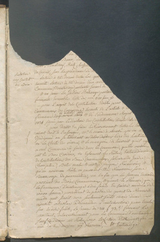 Registre de délibérations (1831-1841)