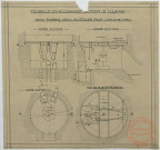 TOURELLE EX-ALLEMANDE DU FORT D'ILLANGE DEUX FOSSES, DEUX ALVEOLES POUR LA BOUCHE A FEU.