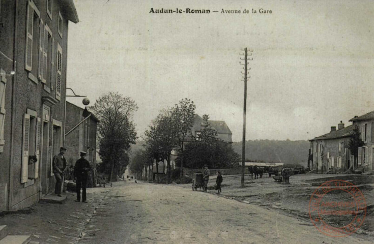 Audun-le-Roman : Avenue de la Gare