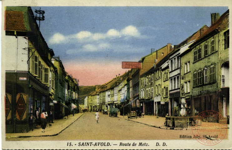 Saint-Avold - Route de Metz