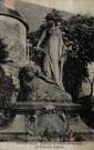 SEZANNE (Marne). Monument du Souvenir (guerre 1870) par M. JACOPIN, Sculpteur