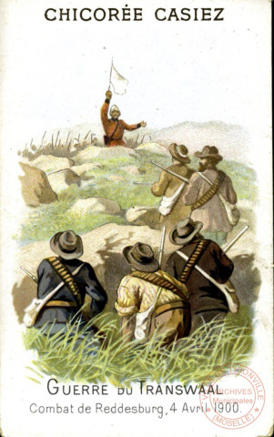 Guerre du Transwaal: Combat de Reddesburg, 4 Avril 1900.