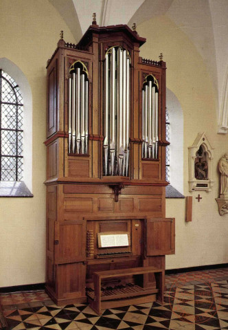 Orgue italien de l'église St-Fiacre de Membre en Belgique